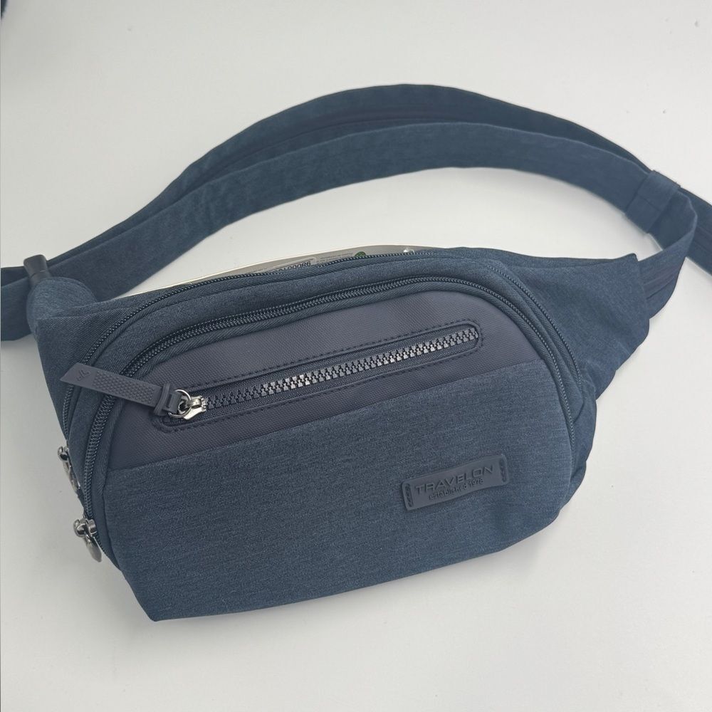 Travelon Anti-Theft Metro Gray Heather Waistpack/NWT fanny pack, travel bag - Picture 8 of 12
